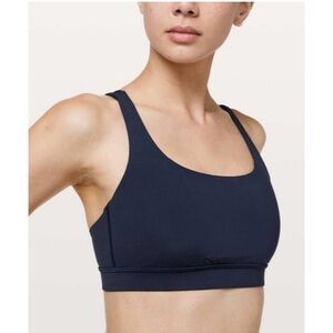 Lululemon Navy Blue Energy Bra